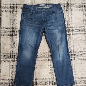 Signature by Levi Strauss Dark Wash Relaxed Jeans